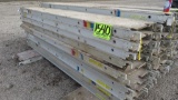'(12) Aluminum scaffold deck, 10' x 19