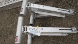 '(2) Werner aluminum ladder jacks.