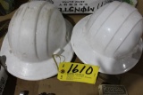 (2) Hard hats.