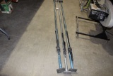 (3) Ancra Cargo Sta, stabilizing poles.