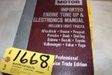 Motor engine tune-up, electronic manual.