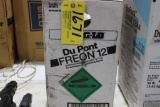 Dupont Freon 12, tank weight 36 lbs.