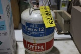 Dupont Freon 12, tank weight 25 lbs.