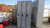 3 compartment locker, 36