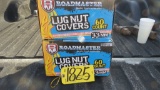 '(2) 60 count EAS Roadmaster, Lug Nut covers.