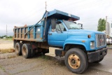 1999 GMC dump truck, vin 1GDT7H4C2XJ516727, miles on odo 160,201, 14' OX du