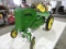 John Deere pedal tractor, wide front, scale model.