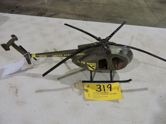 Army Helicopter, scale model.