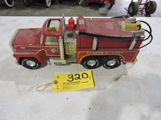 NYLint Fire Truck, scale model.