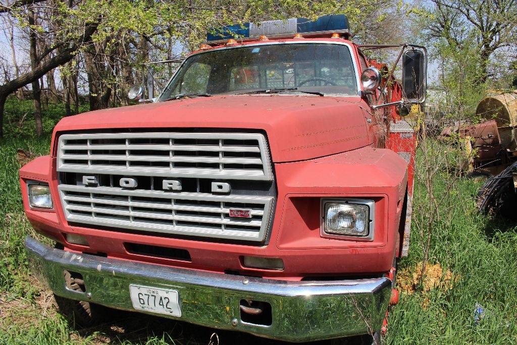 1980 Ford F600 Fire Truck Vin F70kvgjb011 429 Cu In Engine Rebuilt At 6 Commercial Trucks Emergency Fire Trucks Fire Rescue Trucks Online Auctions Proxibid
