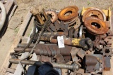 Misc. trencher parts.