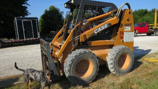 2002 Case skidloader 90XT, 12-165 tirres with spare, quick attach, 2,780 ho