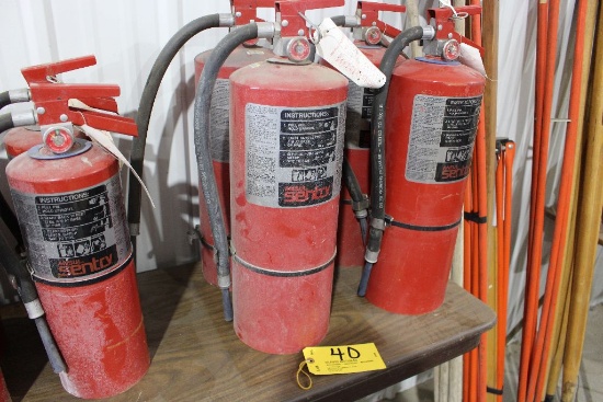 (4) Fire Extinguishers.