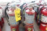 (3) Fire Extinguishers.