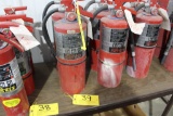 (9) Fire Extinguishers.