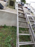 Werner 10' wood ladder.