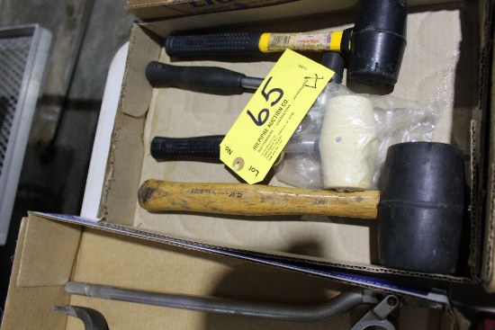 (4) Bull pein hammers.