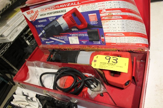 Milwaukee heavy duty super sawzall.