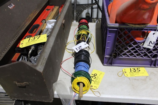 (7) Reels of electrical wire.