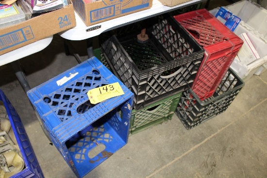(7) Storage crates.