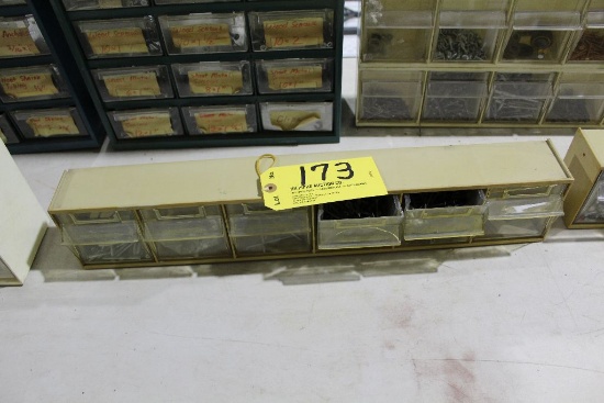 Cabinet of screws.