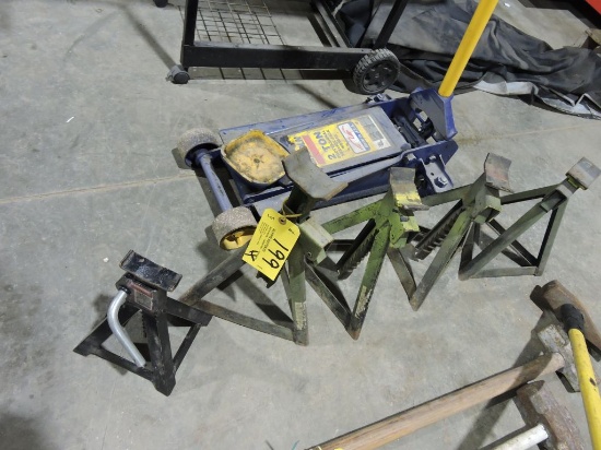 (4) Jack stands.
