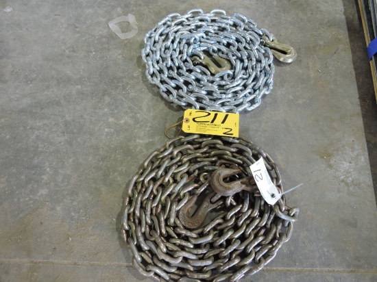 (2) 14' chain, 5/8".