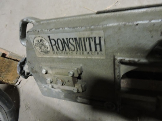 Iron Smith horizontal band saw, 5".
