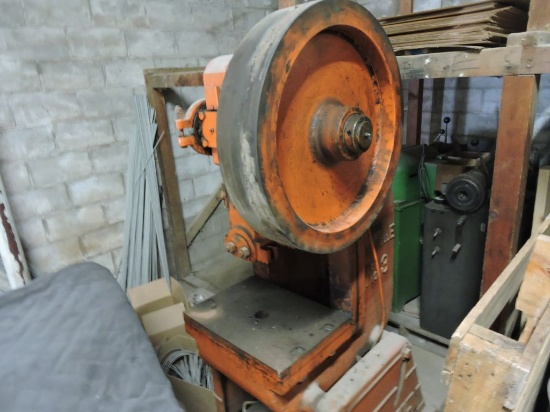 Rousselle punch press, no. 3, parts only.