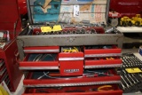 Craftsman tool chest with sockets and bars, micrometer, wire tools, magnet,