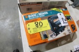 Black and Decker jig saw with various speeds.