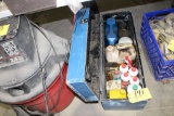 Tool box with brake fluid, etc.