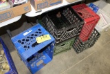 (7) Storage crates.