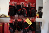 Milwaukee working gloves: L,XL, and XXL.