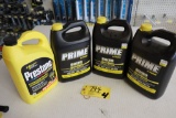 Prestone coolant (1); Prime coolant (3).