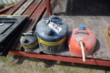 Fuel cans.