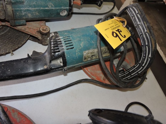 Makita 12" electric grinder.