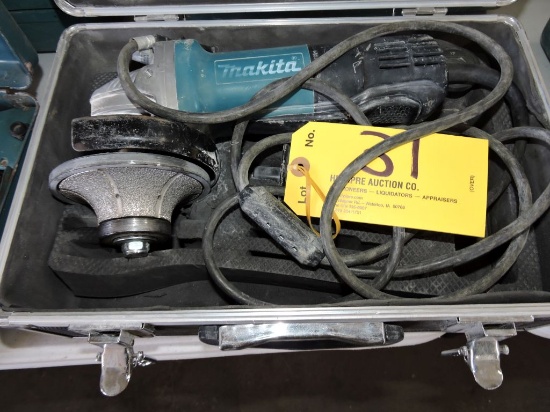Makita grinder.