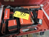 Hilti DX36M stud gun.