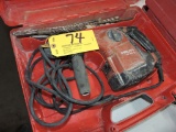 Hilti TE30-C hammer drill.