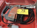 Hilti TE 30-C hammer drill.