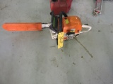 Stihl MS81 chainsaw.