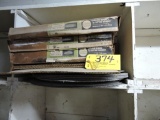 Large lot of abrasive blades.