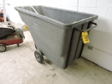 Rubbermaid portable dumpster, 1 cu. Yd.