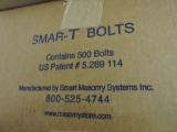 4 boxes 500 Smar-T bolts.