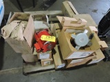 Assorted electric motors and valves.