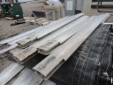 Aluminum siding for flatbed truck w/tarps, 8' x 48