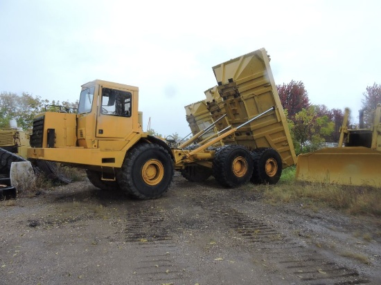1991 Caterpillar off road truck D400D, sn 8TF298, Cat engine 3406B, hours unknown. (Sells with owner