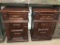 PAIR OF SOLID WOOD NIGHT STANDS