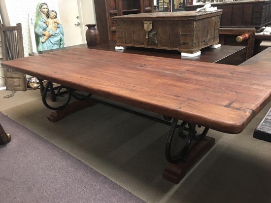 SOLID WOOD DINING TABLE